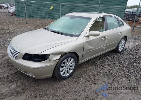 2009 Hyundai Azera Gls z USA, uszkodzony, nr VIN KMHFC46D19A363476